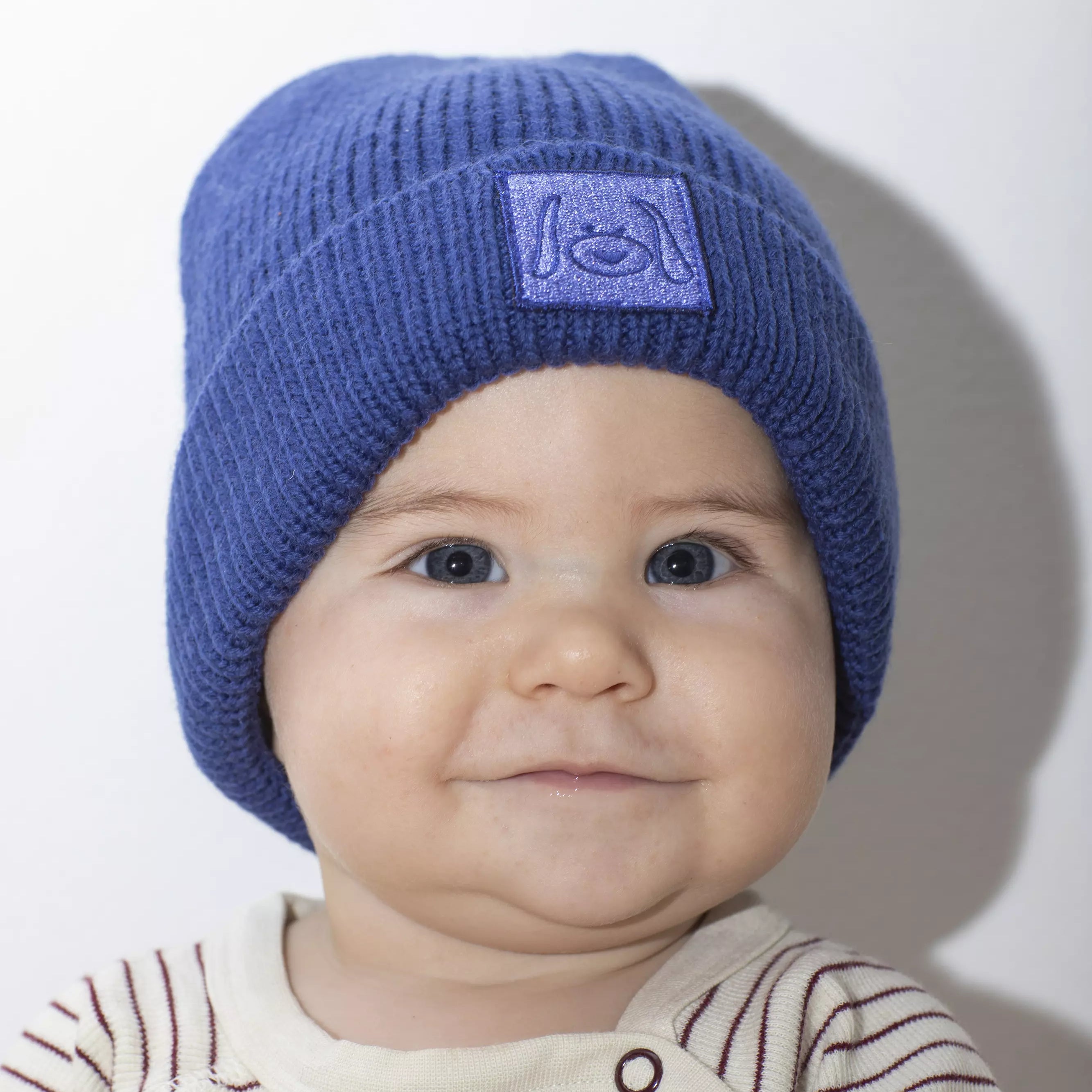 Knitted hat Blue Doddi