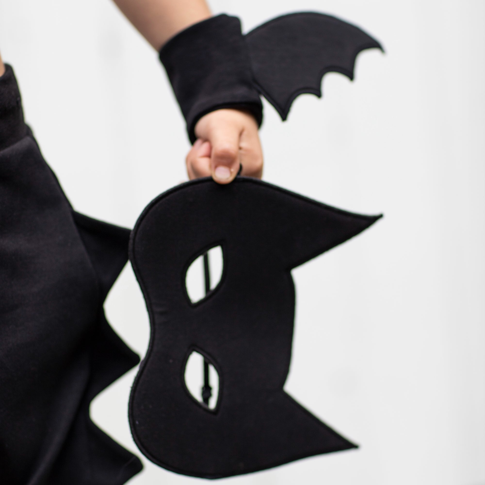 Drak armband/vristband Svart - Halloween