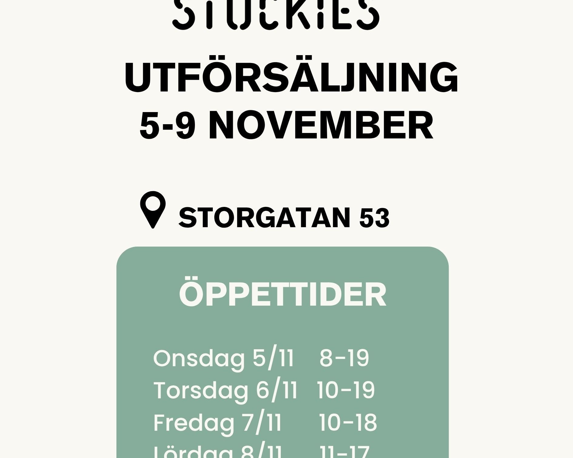 Utförsäljning Göteborg