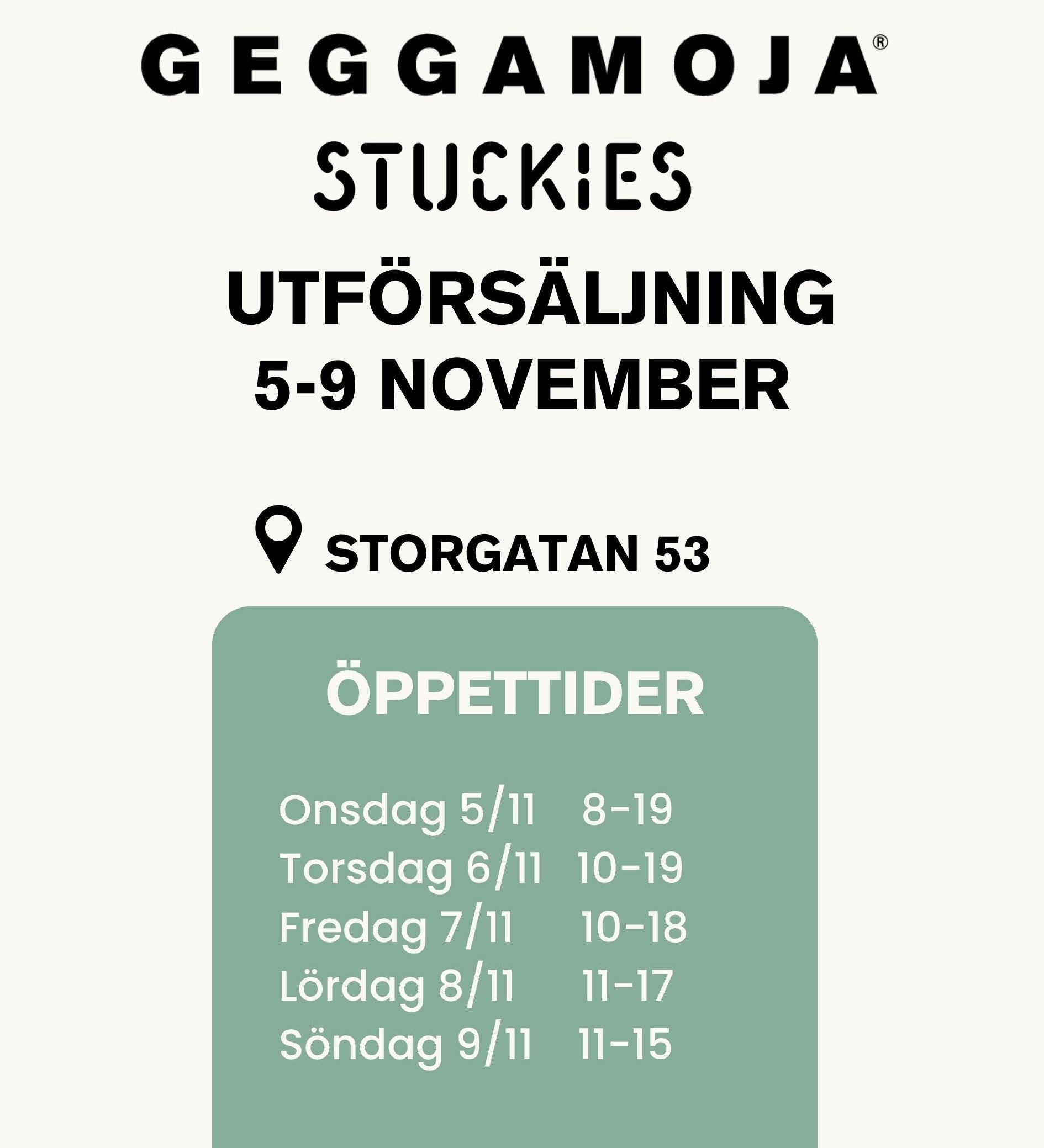 Utförsäljning Göteborg