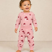 Babybyxor Bambu Pink Mushroom