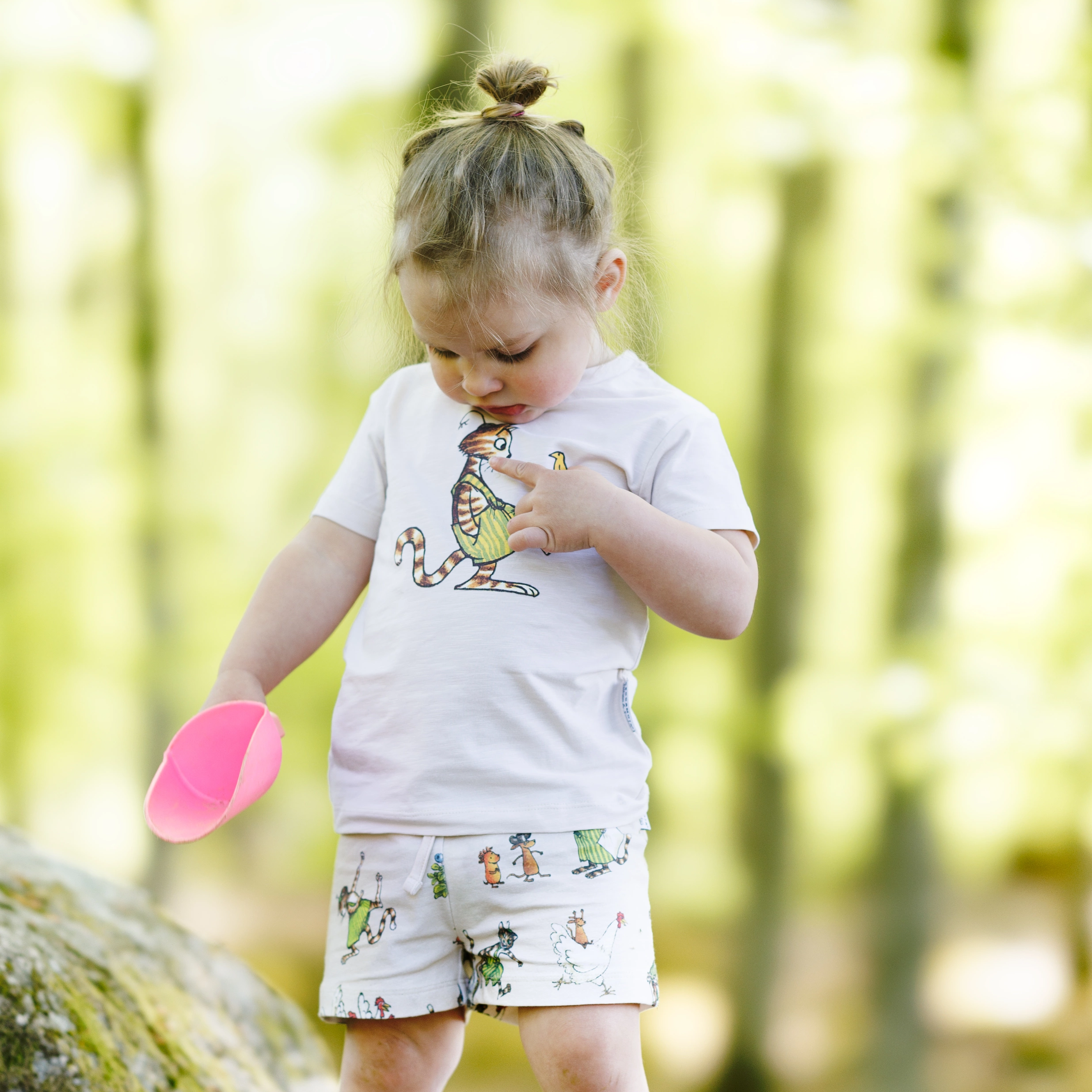 Pyjama-Set Pettersson und Findus Beige