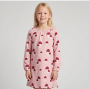 Singoallaklänning Bambu Pink Mushroom