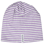 Topline fleece lue gråstripet