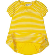 Single dress Yellow/white