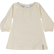 Singoallaklänning beige och vit