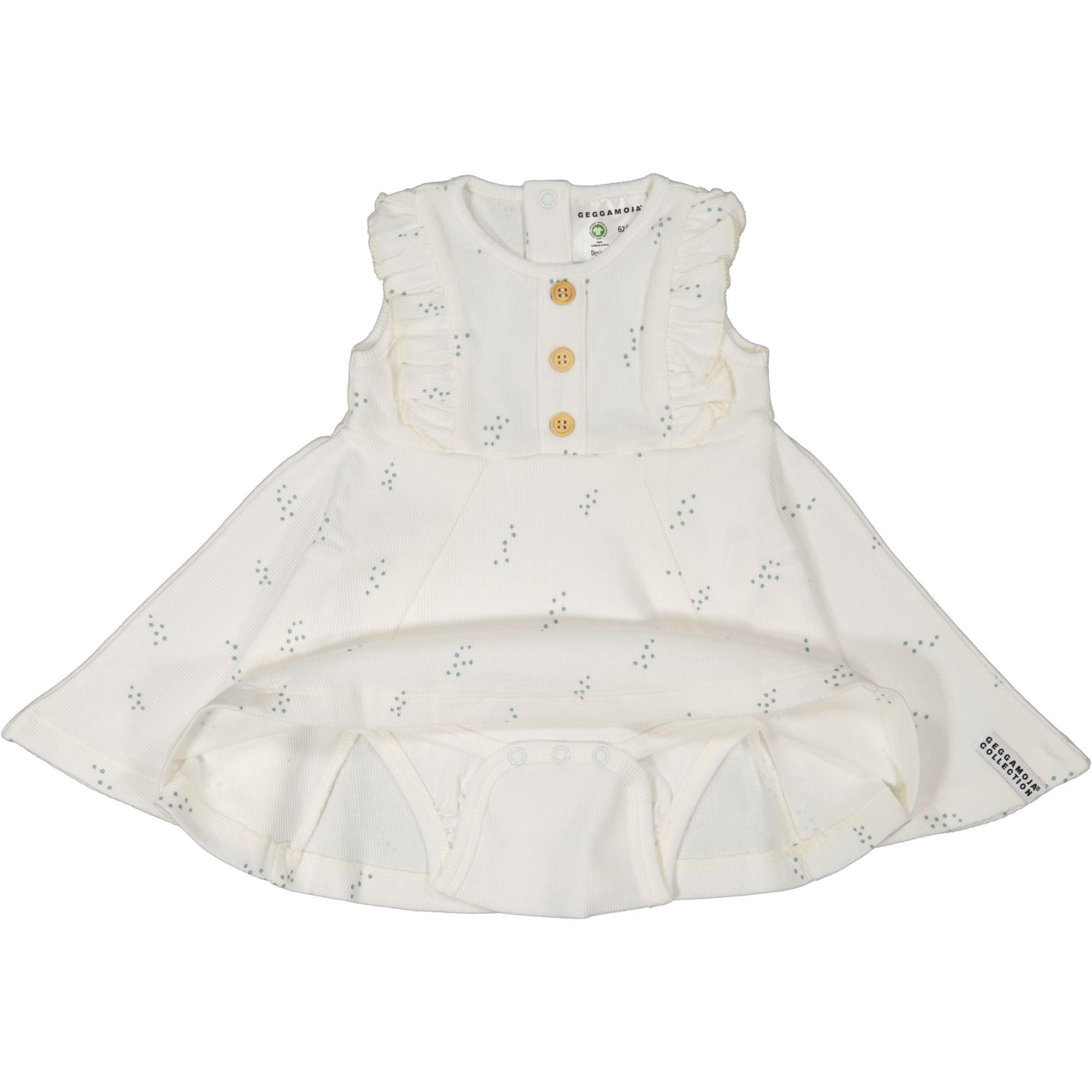 Sommerkleid Tiny Dots Weiß