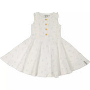 Sommerkleid Tiny Dots Weiß