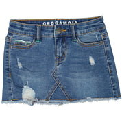 Denim skirt blue