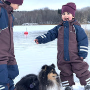 Vinteroverall Unitoddler Brun/Marinblå