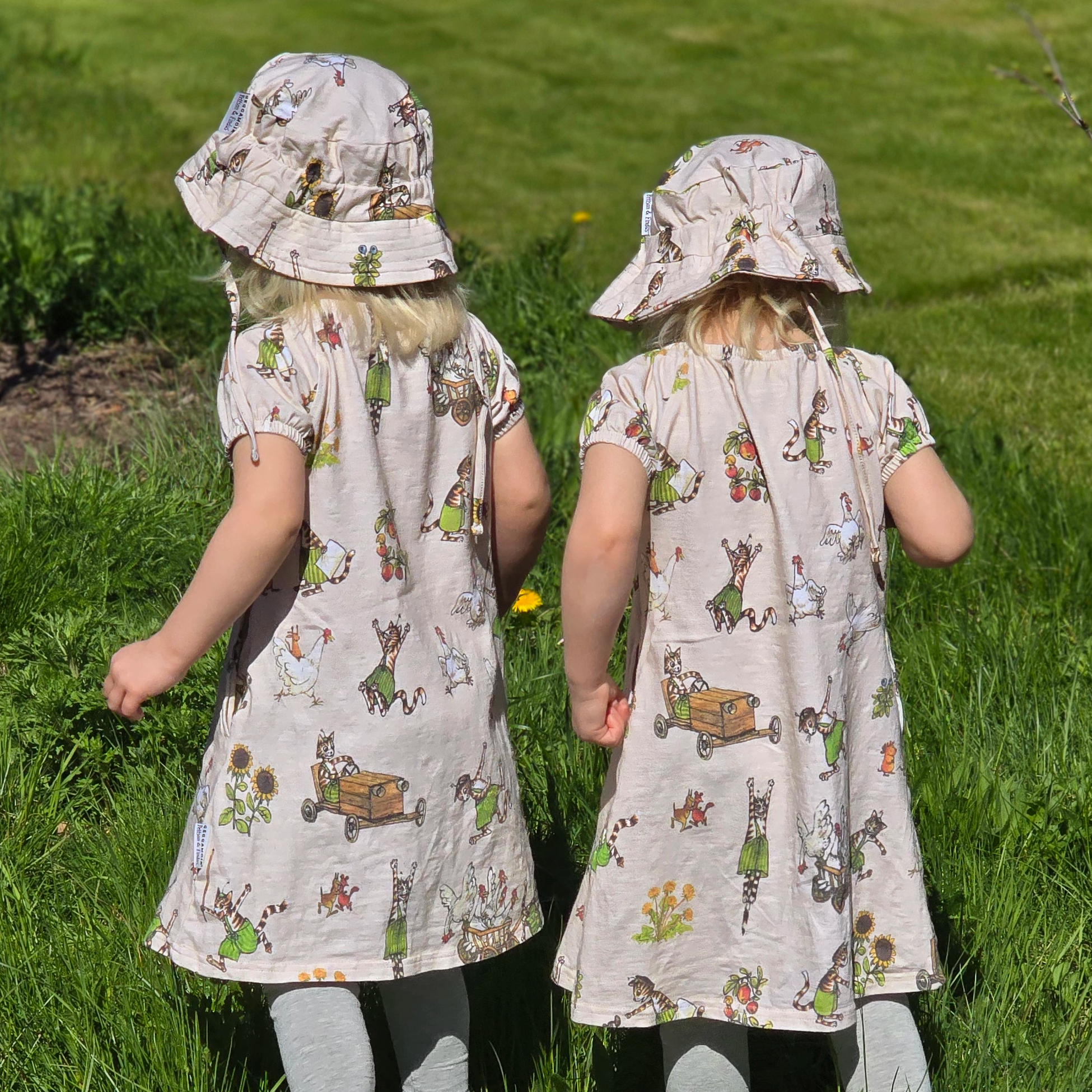 Singoallakjole Gubben og Katten Beige