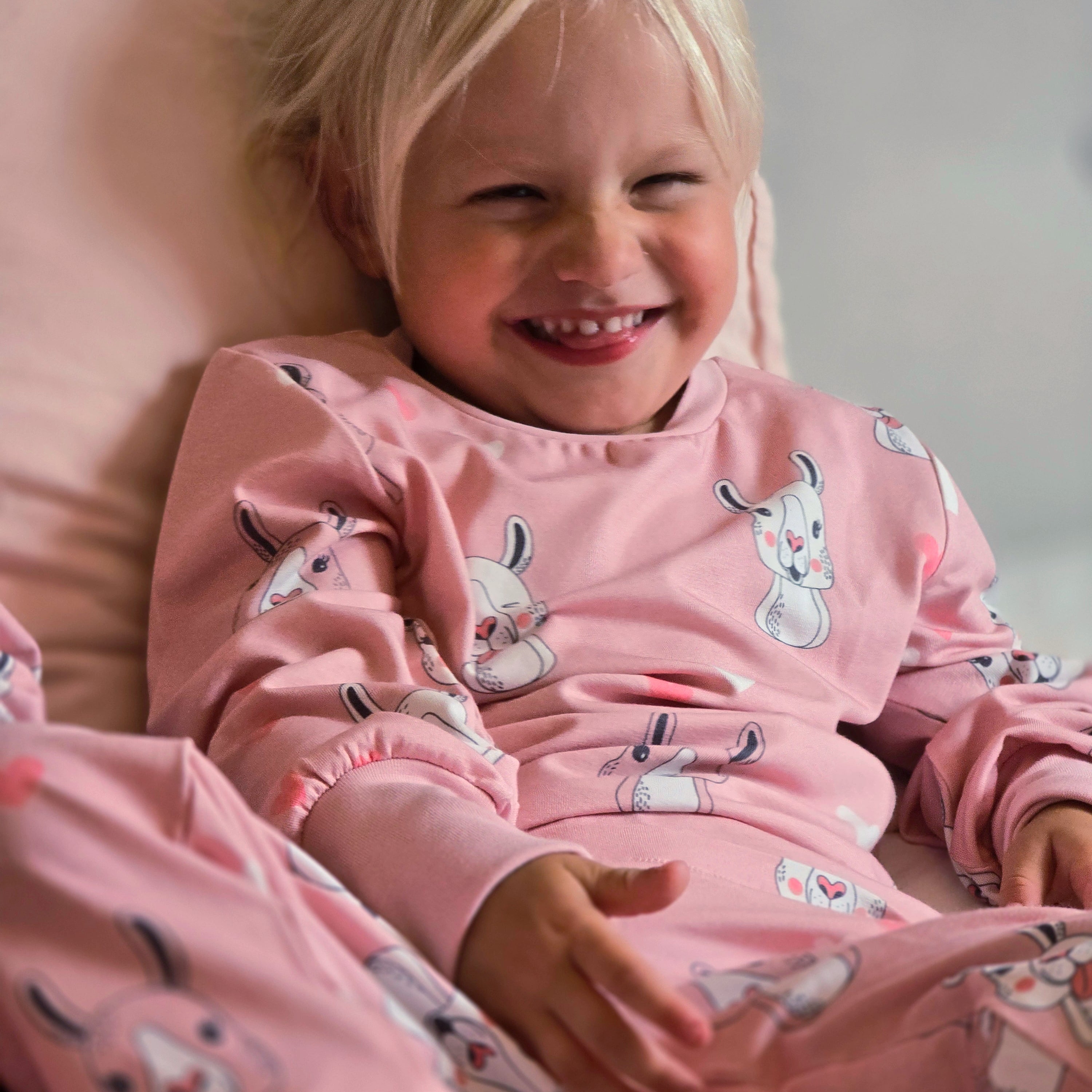 Pyjamas tvådelad Bambu Lama Rosa