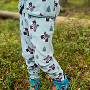 Fleece Set Racoon Green