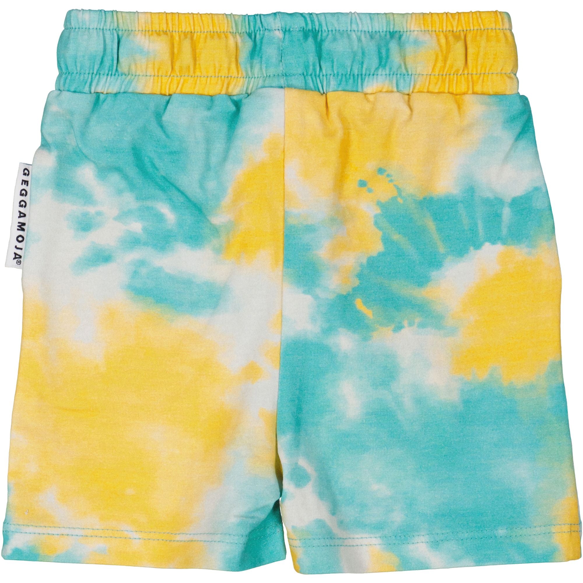 Shorts Tie Dye Yellow Geggamoja - Main Image