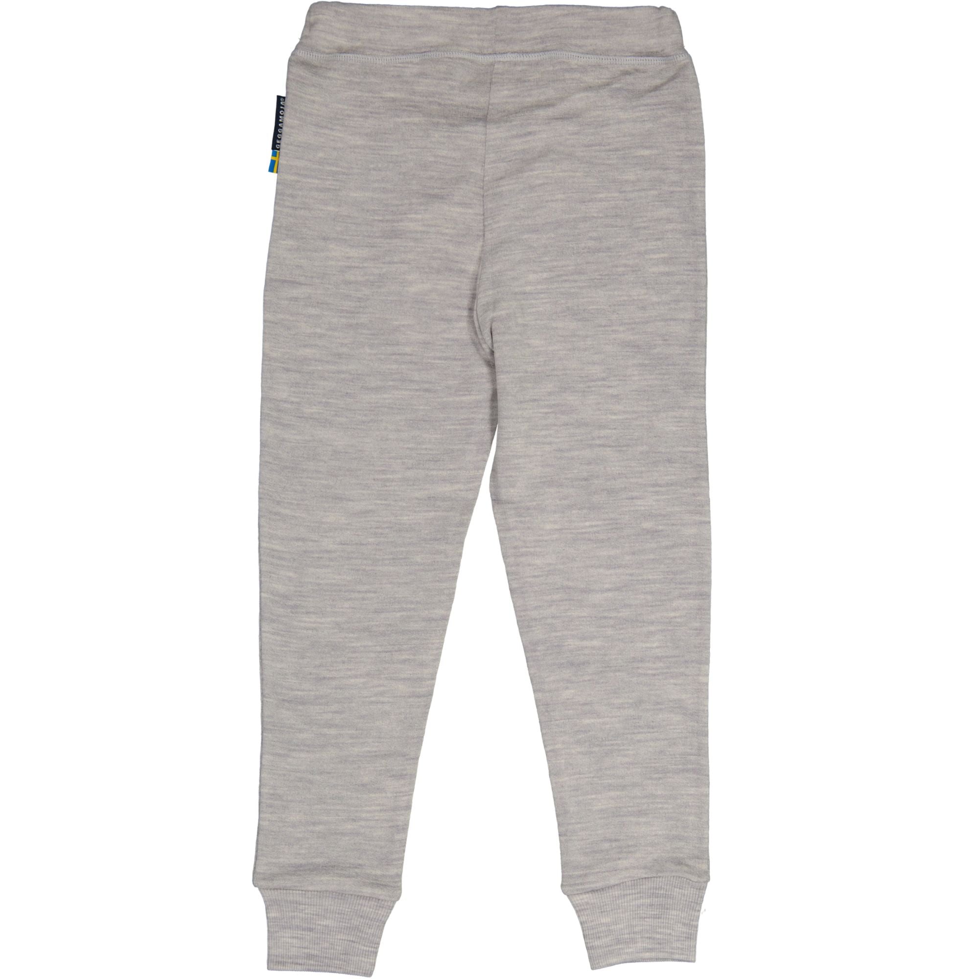 Pants in Wool Terry Gray Melange