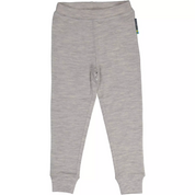 Pants in Wool Terry Gray Melange