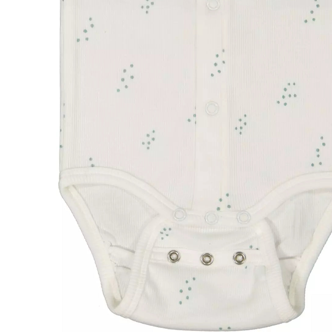 Body ärmlös Tiny Dots Vit
