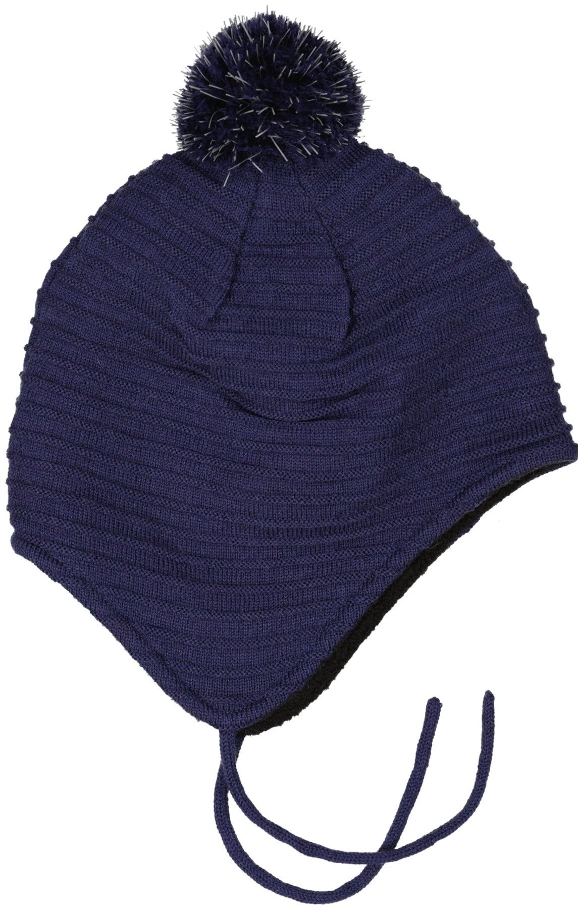 Stickad hjälmmössa Navy