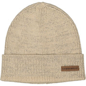 Knitted reflective hat Beige