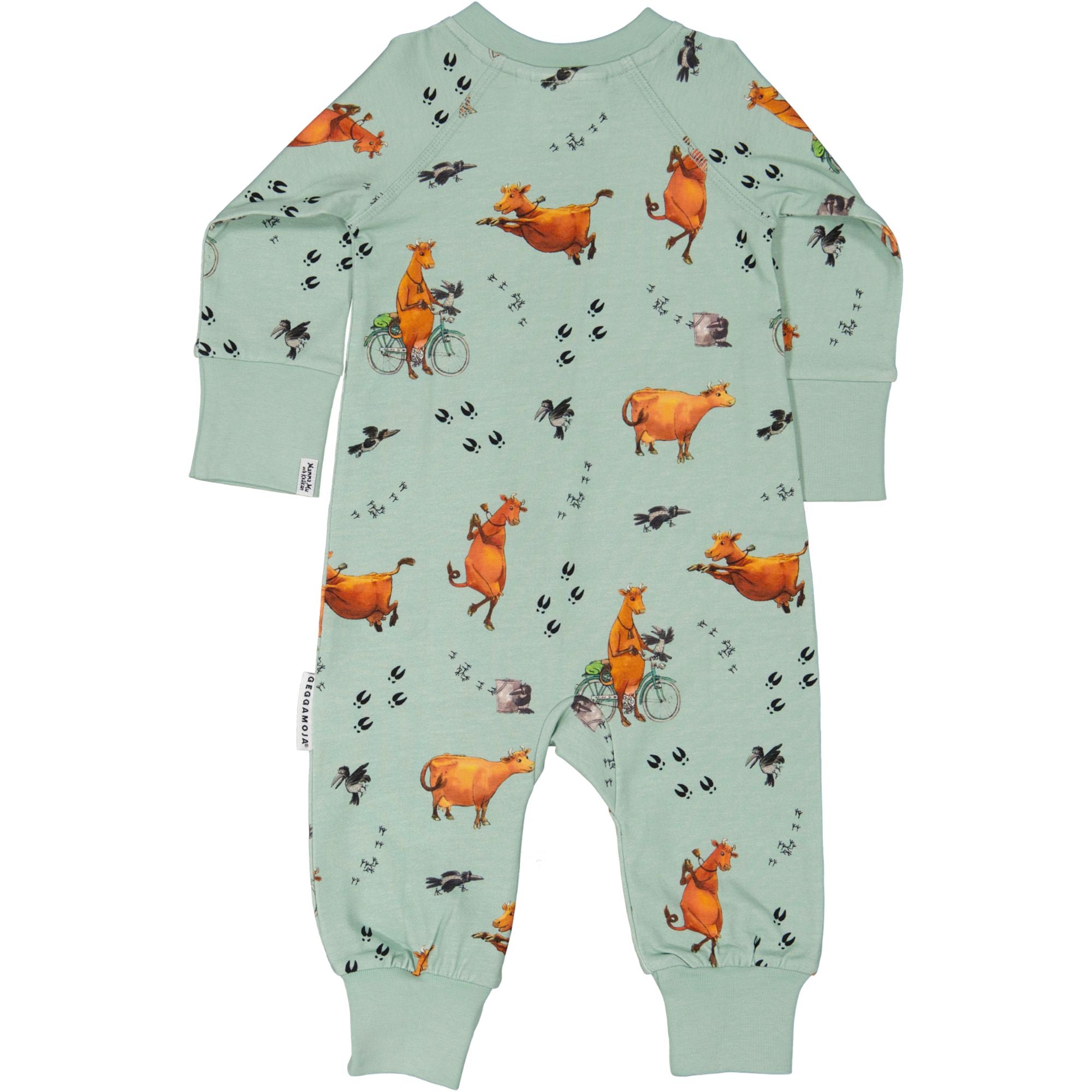 Pyjamas Mamma Mu und Kråkan Grün