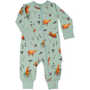 Pyjamas Mamma Mu und Kråkan Grün