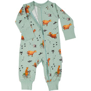 Pyjamas Mamma Mu und Kråkan Grün