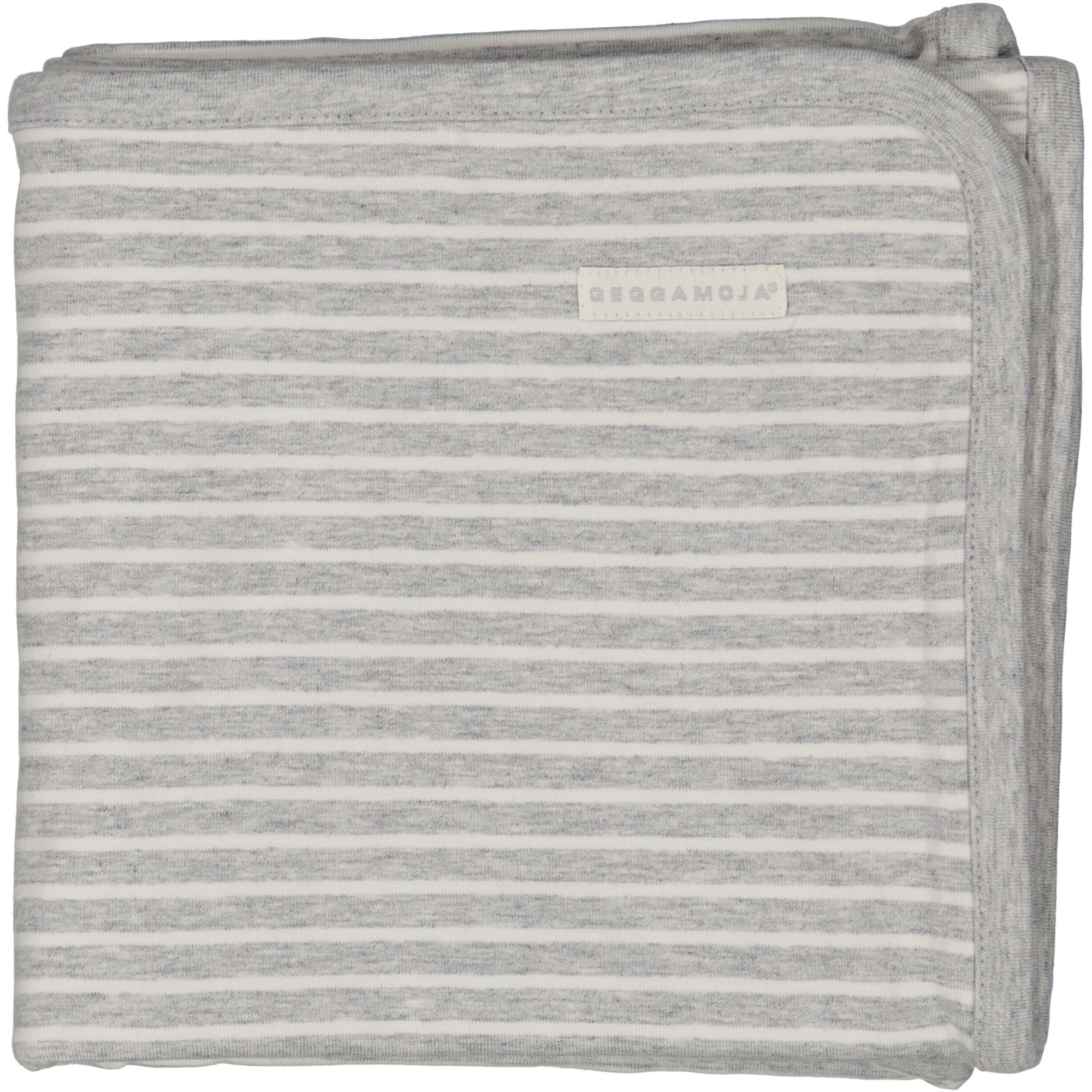 Babyfilt Bambu Classic Grå/Vit