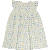 Bamboo ruffle dress Leo Multi