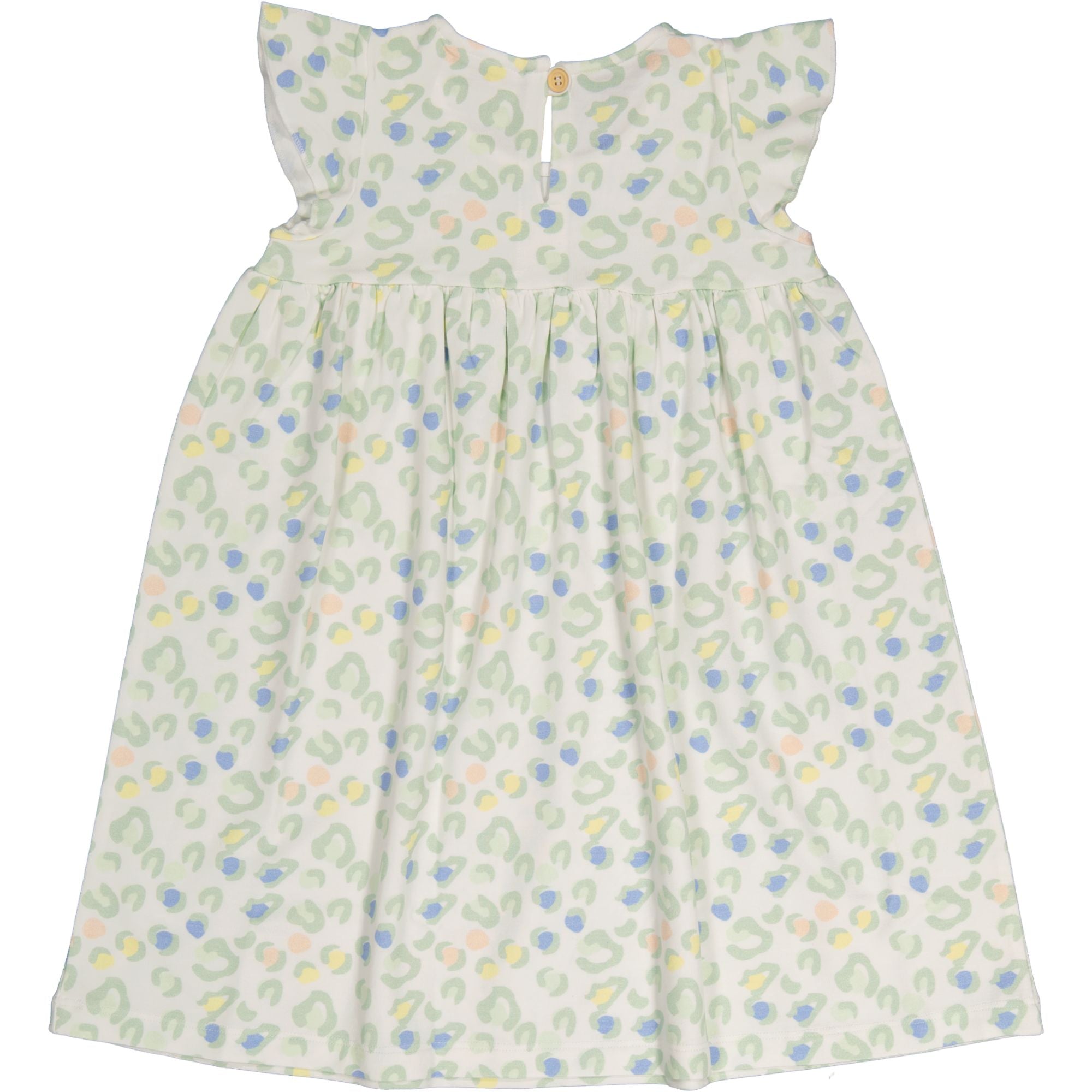 Bamboo ruffle dress Leo Multi