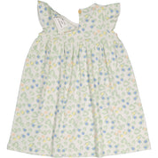 Bamboo ruffle dress Leo Multi