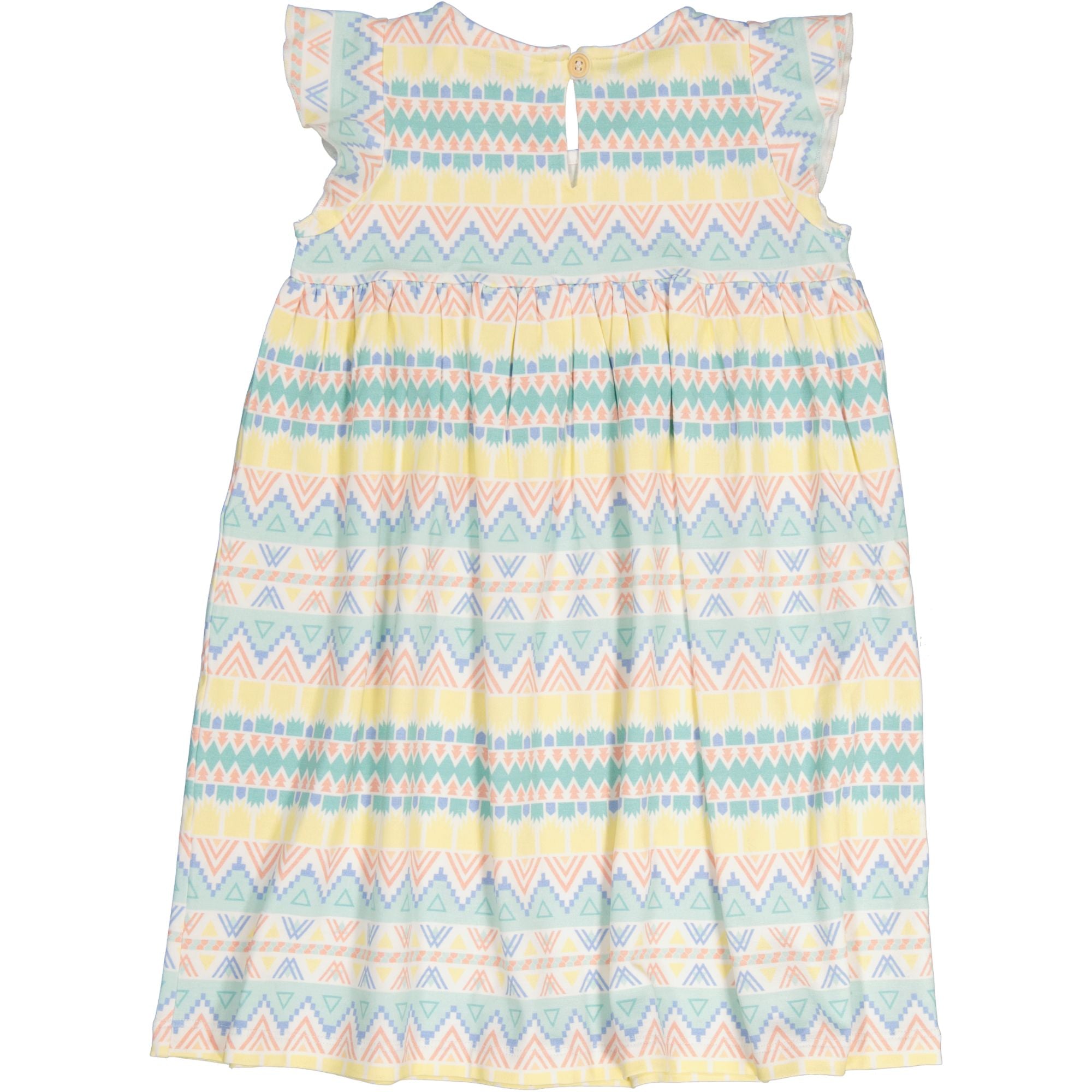 Bambu volangkjole Inca Pastell