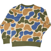 College Sweatshirt Terazzo Beige