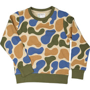 College Sweatshirt Terazzo Beige