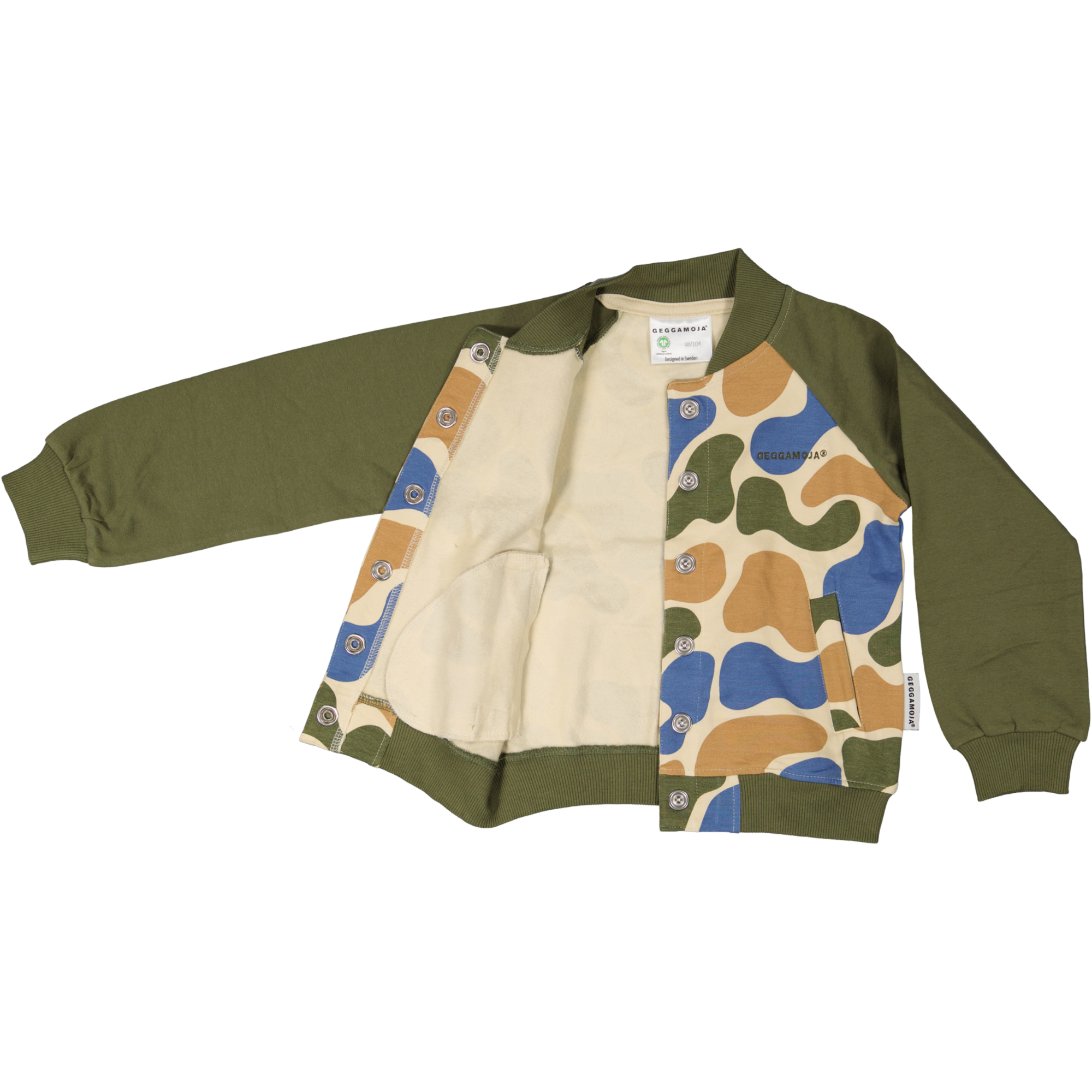 Baseballjacka Terazzo Beige