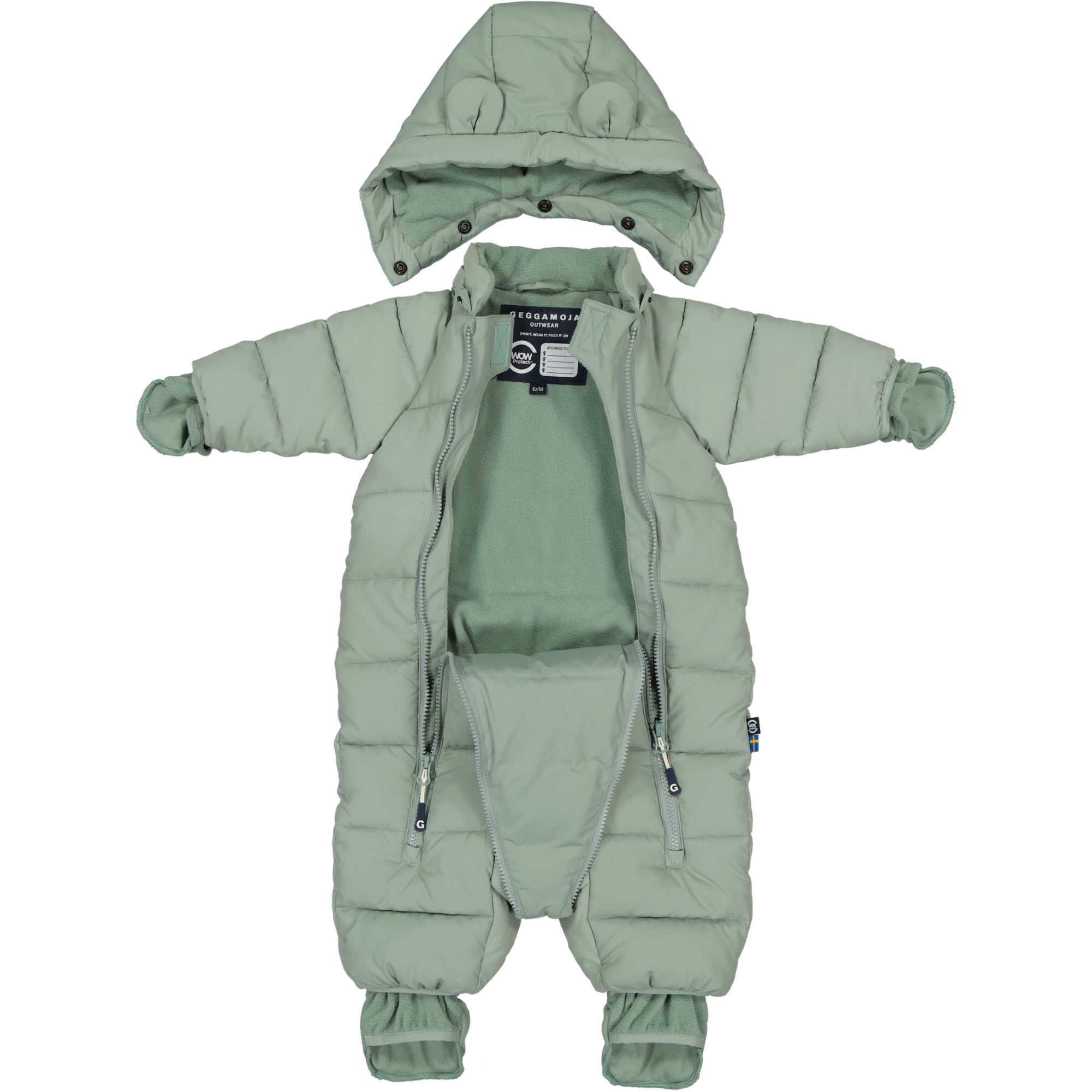 Overall Baby Mossgrön