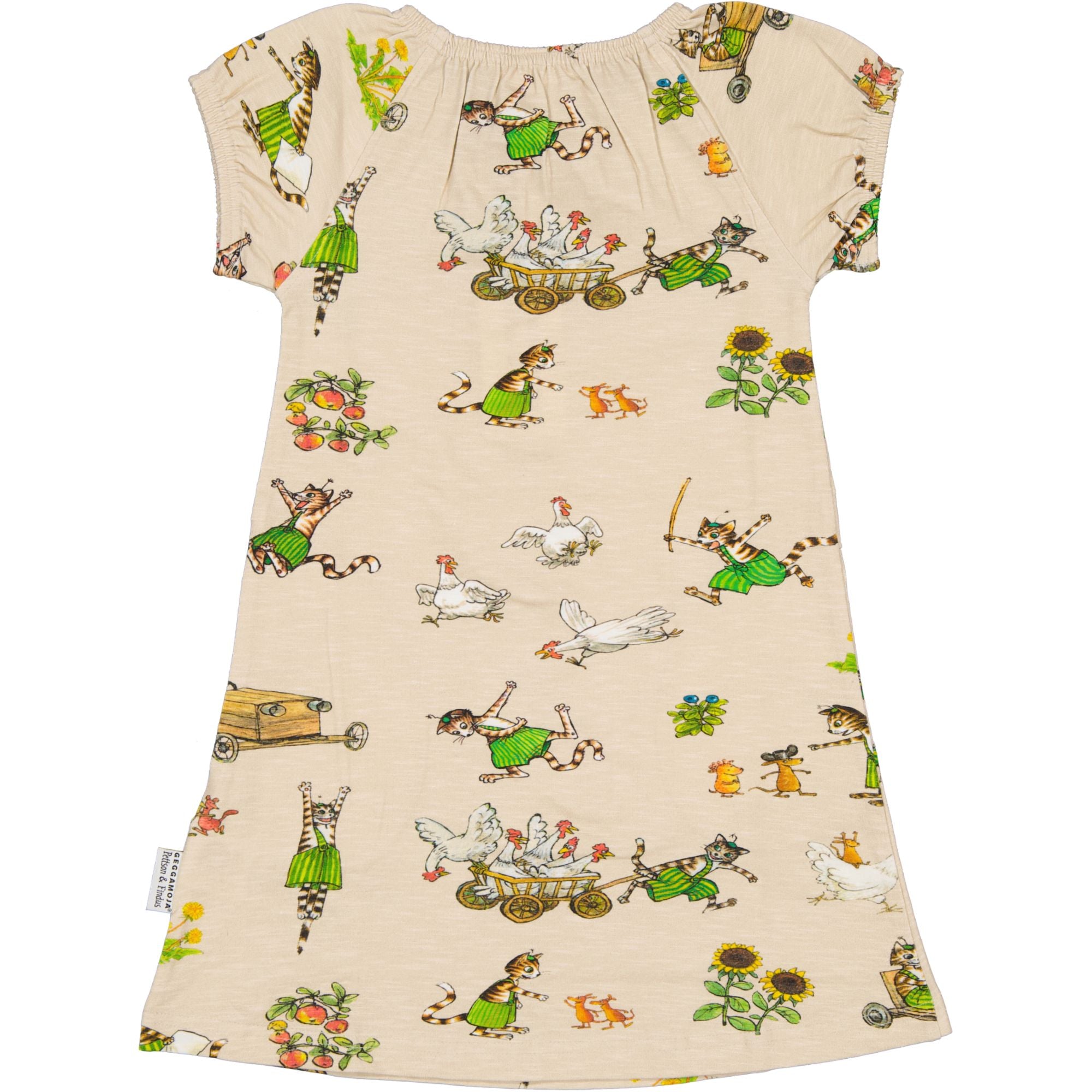 Singoallakjole Gubben og Katten Beige