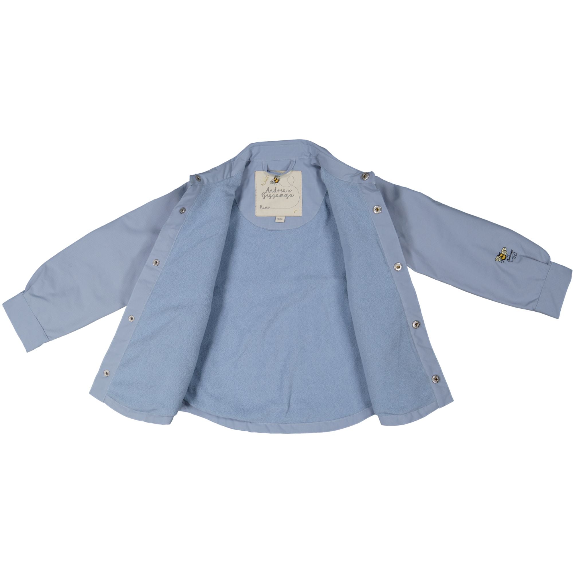 Vindjacka skjortmodell Dusty Blue
