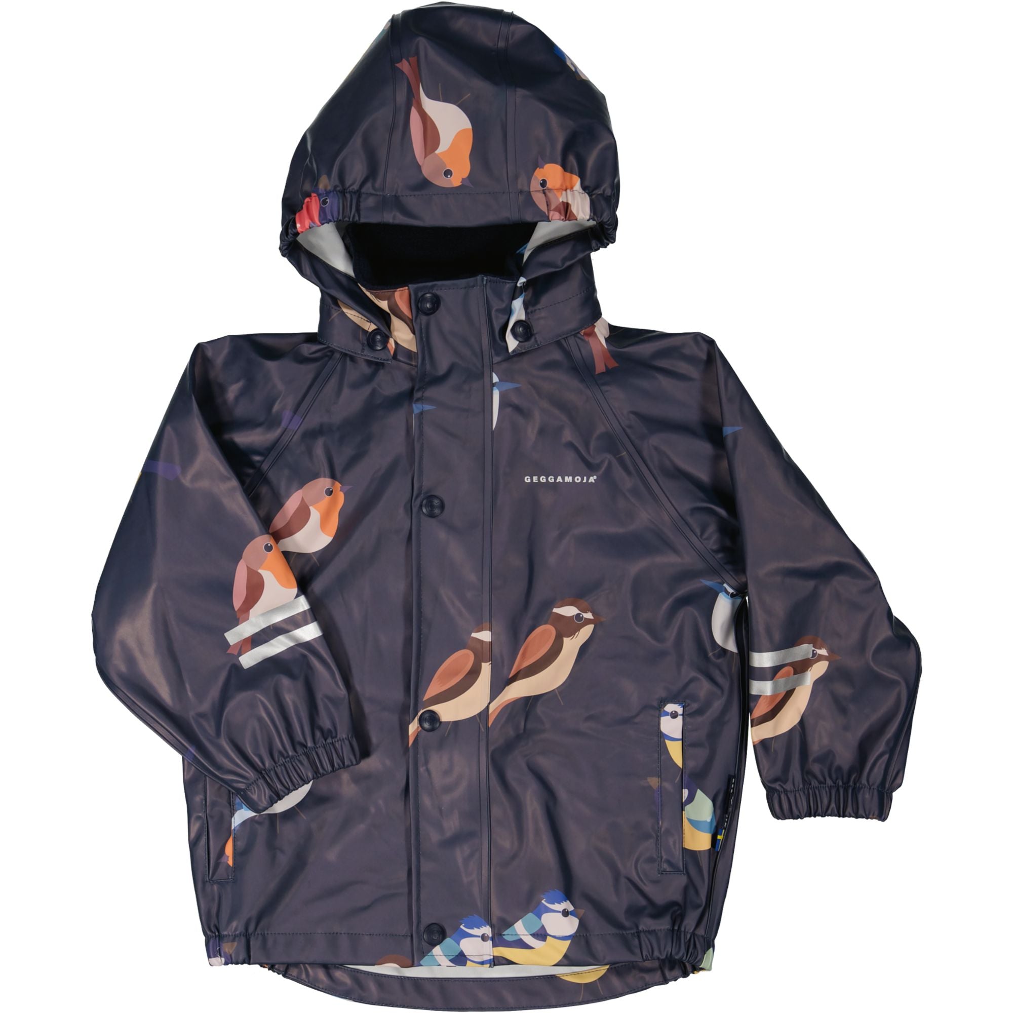 Regnsett ofodrat Birds Navy