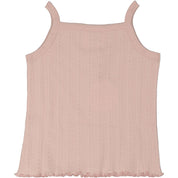 Linne Pointelle Pink Rose