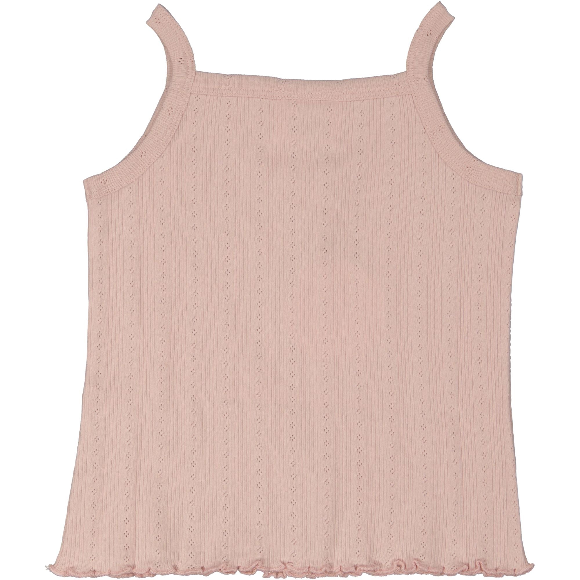 Linne Pointelle Pink Rose