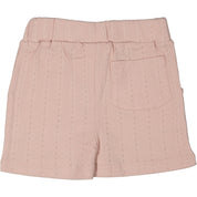 Shorts Pointelle Pink Rose