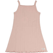 Kjole Pointelle Pink Rose
