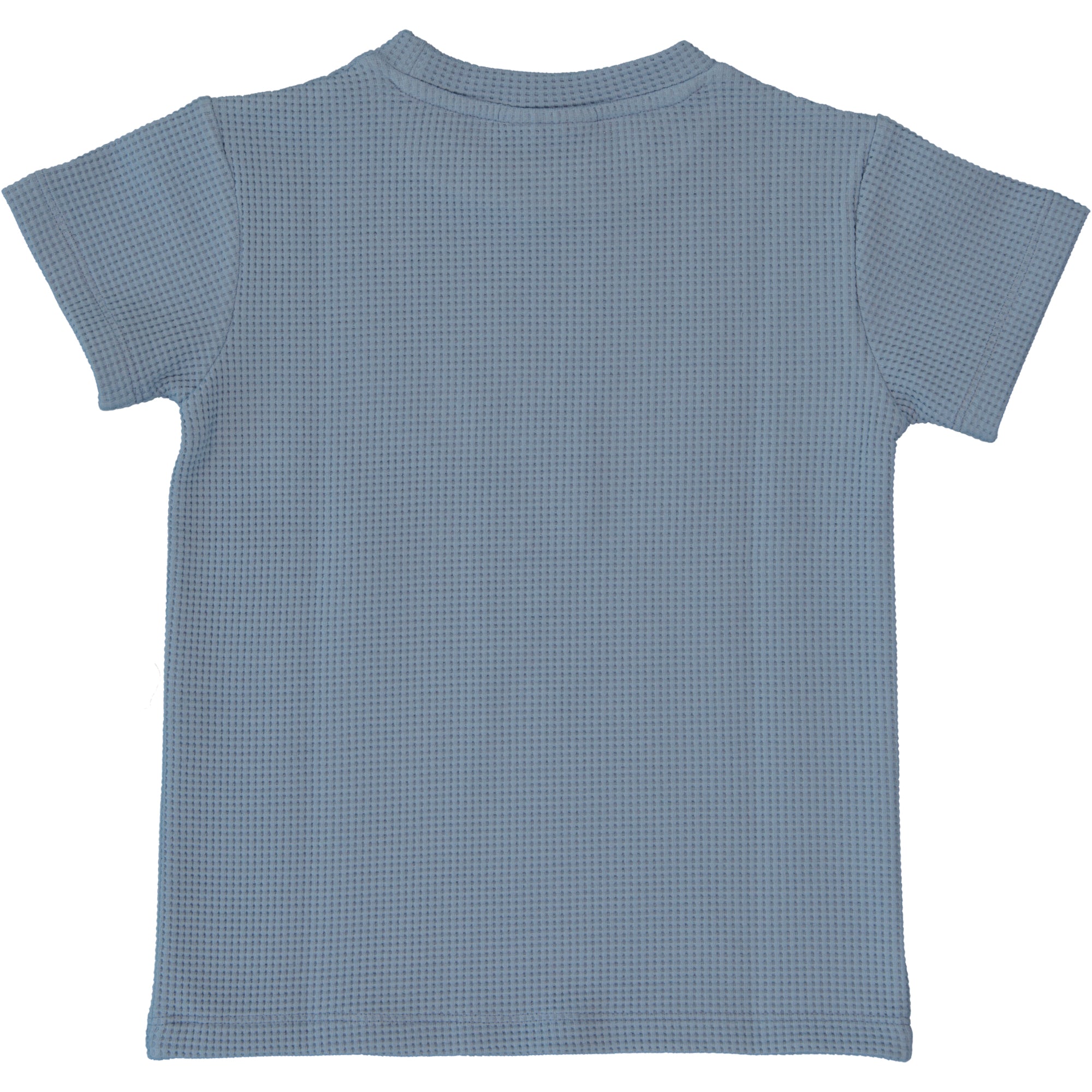 T-shirt Waffle Dusty Blue