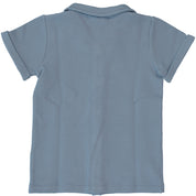 Skjorta Waffle Dusty Blue