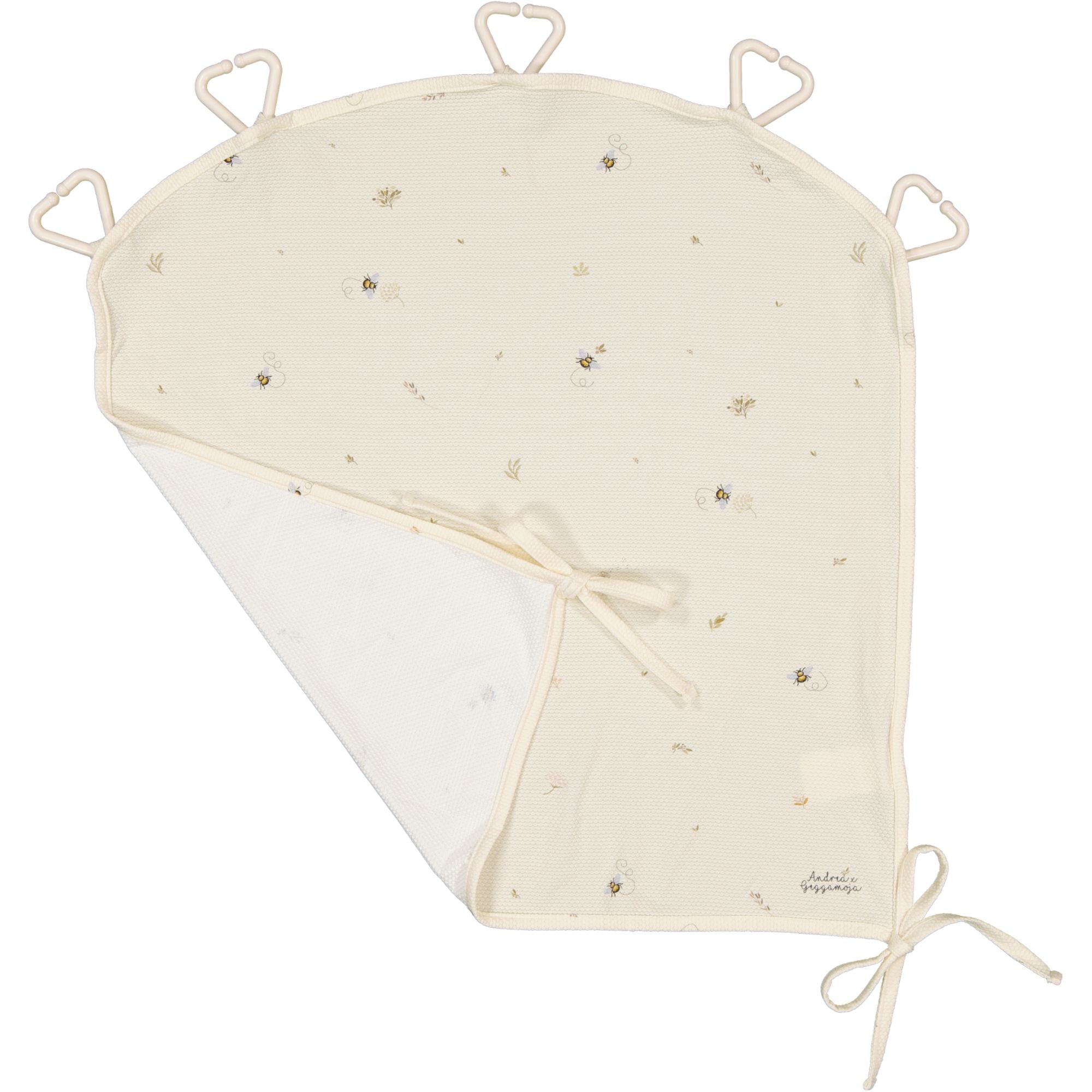 Kinderwagenvorhang UV 50 + Süße Natur Beige