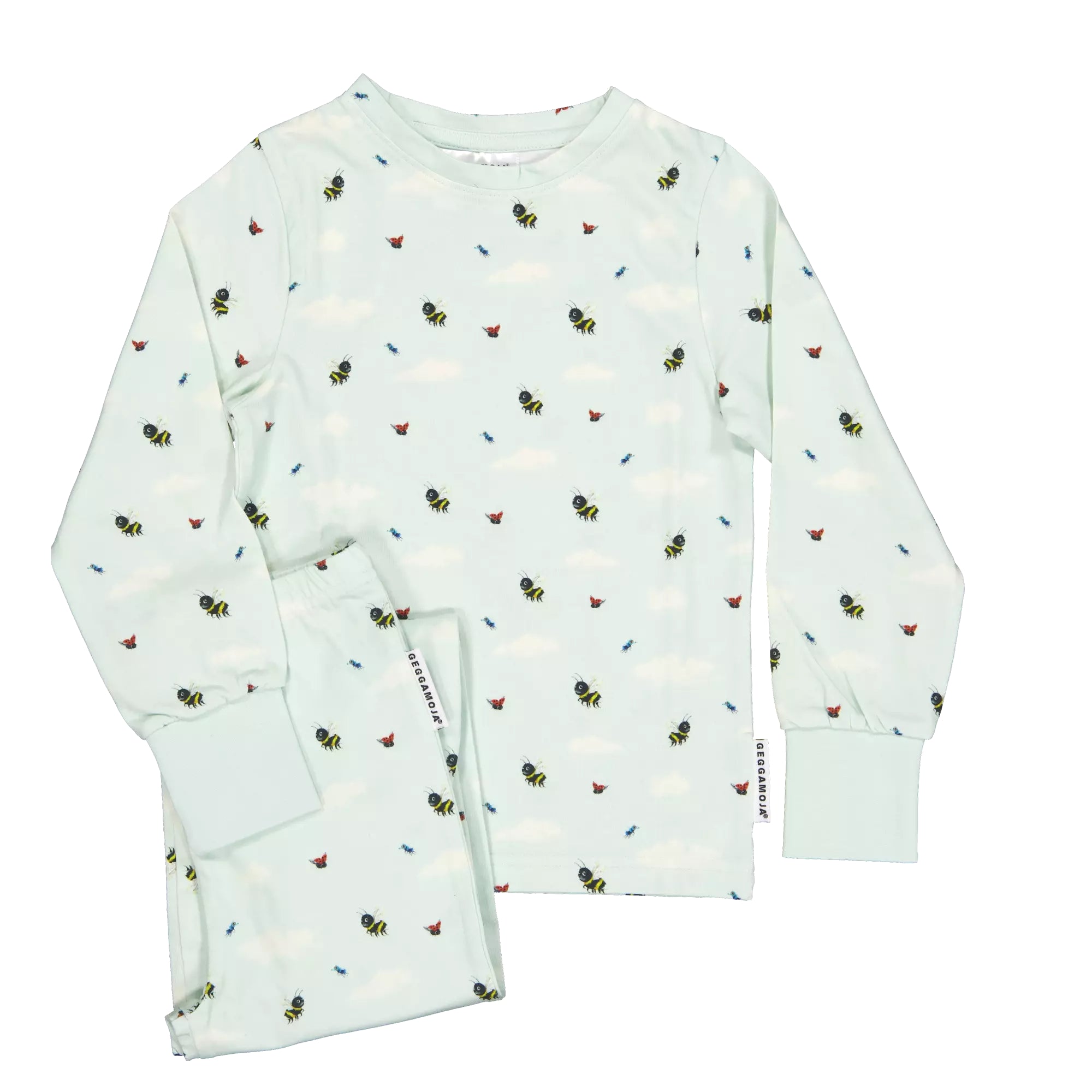 Pyjamas tvådelad Humlan Djojj Mint