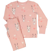 Pyjamas tvådelad Bambu Lama Rosa