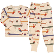 Pyjamas tvådelad Bambu Jultaxar