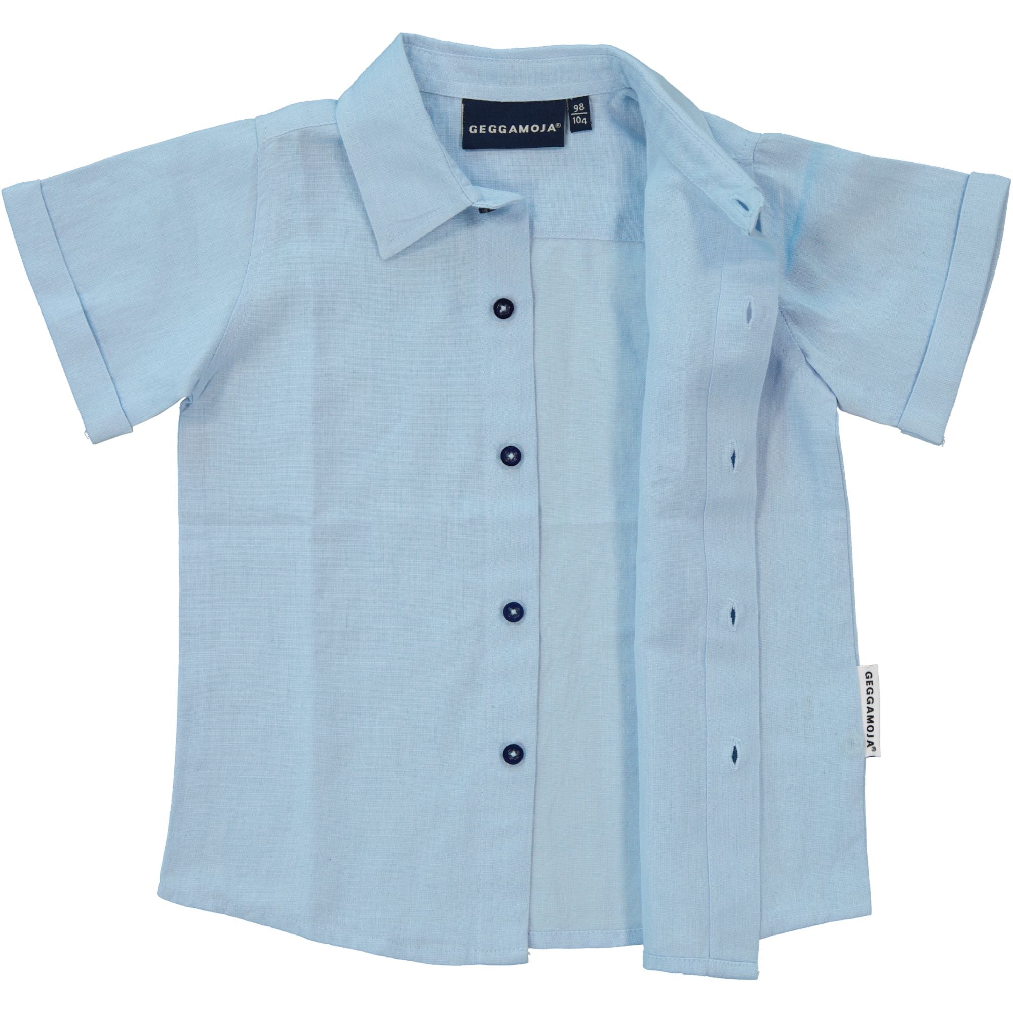 Linen Shirt Light Blue