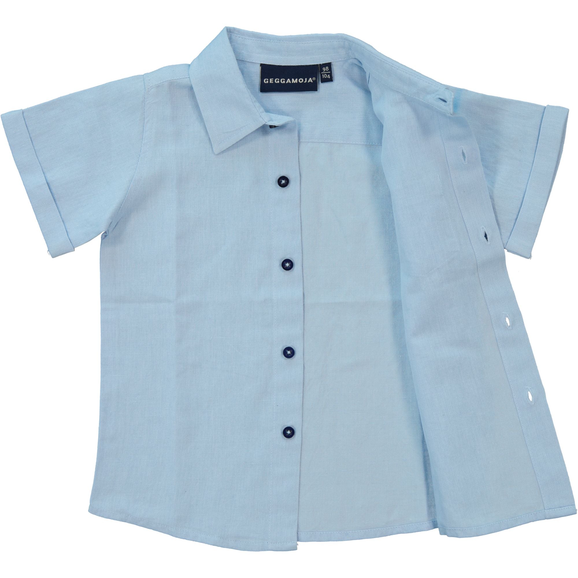 Linen Shirt Light Blue